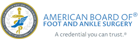 american board of foot and ankle surgery logo